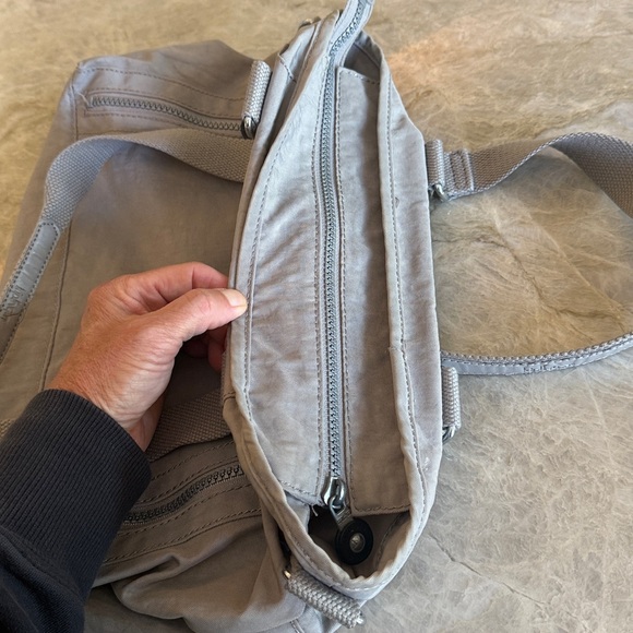 Kipling small gray tote bag - Picture 7 of 13